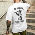 ヴィンテージカウガールシャツ Go On Git ウエスタンカウガール メンズTシャツ バックプリント 彼への贈り物