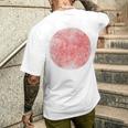 ヴィンテージ日本の日本国旗 メンズTシャツ バックプリント 彼への贈り物