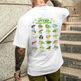 世界のカエル カエル メンズTシャツ バックプリント 彼への贈り物