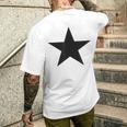 星 星柄 星型 メンズ ロゴ マーク スター ロック かっこいい おしゃれ 大きいサイズ 春夏 ステラ メンズTシャツ バックプリント 彼への贈り物