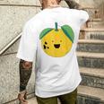 柚子実 メンズTシャツ バックプリント 彼への贈り物