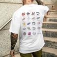 深海魚図鑑2 メンズTシャツ バックプリント 彼への贈り物