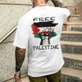 無料のパレスチナ服 メンズTシャツ バックプリント 彼への贈り物