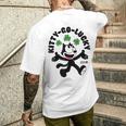 猫フェリックス キティ ゴーラッキー メンズTシャツ バックプリント 彼への贈り物