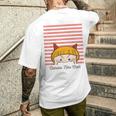 絵本・おにのこにこちゃん ② メンズTシャツ バックプリント 彼への贈り物