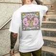 腎臓 看護師 医学 腎臓 看護 登録看護師 メンズTシャツ バックプリント 彼への贈り物