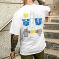 警察コスチューム 面白い警官 警察官 警察官 男性 男の子 子供 メンズTシャツ バックプリント 彼への贈り物