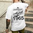 還暦 1965年4月生まれ 60歳 ヴィンテージ メンズTシャツ バックプリント 彼への贈り物