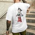 鉄腕アトム Mecanicalアトム A Ctezuka Productions メンズTシャツ バックプリント 彼への贈り物