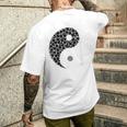 陰陽 太極拳 メンズTシャツ バックプリント 彼への贈り物