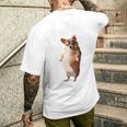 面白いtシャツ チワワ 犬 わがままボディ イヌ わんこ メンズ 犬好き グッズ おもしろ 面白い 服 ネタ 長袖tシャツ メンズTシャツ バックプリント 彼への贈り物