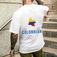 面白いコロンビアスラングjerga Colombiana メンズ レディース 長袖tシャツ メンズTシャツ バックプリント 彼への贈り物