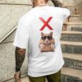 面白くて笑いたい人のためのxハムスター。 長袖tシャツ メンズTシャツ バックプリント 彼への贈り物