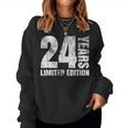 24歳 男性 ギフト 24歳 誕生日プレゼント 女性用 レディーススウェットシャツ