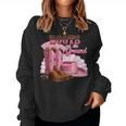 Boots On The Ground Boot Cowboy Western Cowgirl Women Women Sweatshirt