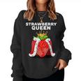 Camisa Para Trawberry Queen Para Amantes De La Fresa Sudadera Mujer