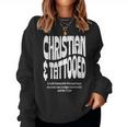Christian And Tattooed Women Sweatshirt