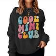Cool Mimi Club Mother's Day Groovy Retro Best Mom Ever Women Sweatshirt