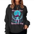 Flamingo Ritual Sleep Token Aesthetic Moon Vibes Women Sweatshirt