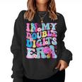 Girl In My Double Digits Era Retro 10 Year Old 10Th Birthday Women Sweatshirt