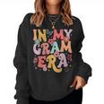 In My Gram Era Groovy Retro Butterfly Women Women Sweatshirt