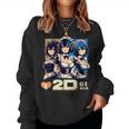 I Love 2D Girls ファニーメイド アニメ マンガ Manwha Waifu Otaku レディーススウェットシャツ