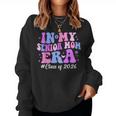 In My Senior Mom Era Class Of 2026 Groovy Senior Mom 2026 Women Sweatshirt