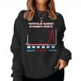 Testicular Injuries In Women's Sports Trump Women Women Sweatshirt