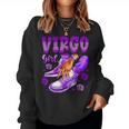 Virgo Girl Birthday Black Sneakers Zodiac Sign Women Sweatshirt Virgo Girl Birthday Black Sneakers Zodiac Sign Women Sweatshirt
