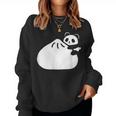 肉まんとパンダ かわいい チャイナ Pork Bunpanda レディーススウェットシャツ