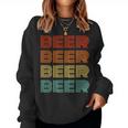 面白いtシャツ 酒 ビール Beer 飲み おもしろ 英語 文字入り 飲み会 酒好き メンズ レディース レディーススウェットシャツ