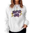 Girl Comicuper Retro Cool 長袖tシャツ レディーススウェットシャツ