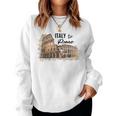Italia Coliseo Roma Italia Amantes Hombres Es Niños Sudadera Mujer