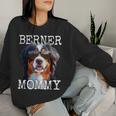 Berner Mommyバーニーズマウンテンドッグ ママ 犬 ママ 母の日 バーニーズマミー レディーススウェットシャツ 彼女への贈り物