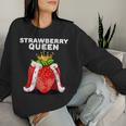 Camisa Para Trawberry Queen Para Amantes De La Fresa Sudadera Mujer Regalos para ella