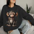 Monkey For Children And Fun Sweatshirt Frauen Geschenke für Sie