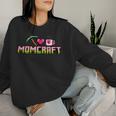 Happy Mother's Day Momcraft Gamer Mom S Sweatshirt Frauen Geschenke für Sie