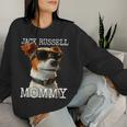 Jack Russell Mommyジャック・ラッセル ママ 母の日 お母さん ジャック・ラッセル・テリア レディーススウェットシャツ 彼女への贈り物