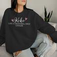 Koko Like A Grandma Only Cooler Heart Mother's Day Koko Women Sweatshirt Gifts for Her