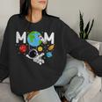 Mom Mommy Mother Space Astronaut Birthday Family Matching Women Sweatshirt Gifts for Her