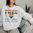 Gay Pride Month Free Mom Hugs Lgbtq Ally Trans Women Women Sweatshirt Gifts for Her