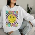 Groovy Bestie Squad Best Friends Matching Girls Party Women Sweatshirt Gifts for Her