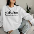 Women's Holiday Girls Trip Cheap Therapy Sweatshirt Frauen Geschenke für Sie