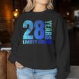 28歳 男性 ギフト 28歳 誕生日プレゼント 女性用 レディーススウェットシャツ 面白い贈り物
