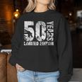 50歳 男性 ギフト 50歳 誕生日プレゼント 女性用 レディーススウェットシャツ 面白い贈り物