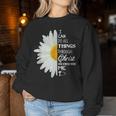 Christian Inspirational Christ Whotrengthens Me レディーススウェットシャツ 面白い贈り物