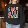 Cool Mimi Club Mother's Day Groovy Retro Best Mom Ever Women Sweatshirt Personalized Gifts