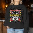 Dad And Mom Mommy Of The Birthday Boy Family Party Decor Women Sweatshirt Unique Gifts