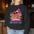Daddy The Birthday Girl Party Pink Doll Family Decorations Women Sweatshirt Unique Gifts