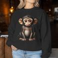 Monkey For Children And Fun Sweatshirt Frauen Lustige Geschenke